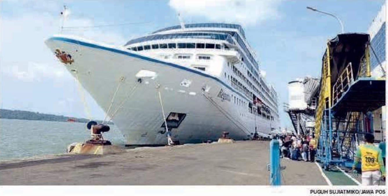 Tiga Kapal Pesiar Singgah di Tanjung Perak dalam Sebulan