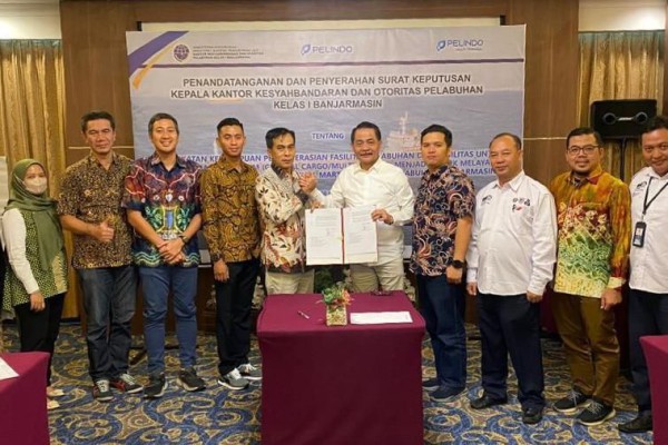 Komitmen Pelindo Multi Terminal Mewujud di Terminal Martapura Baru