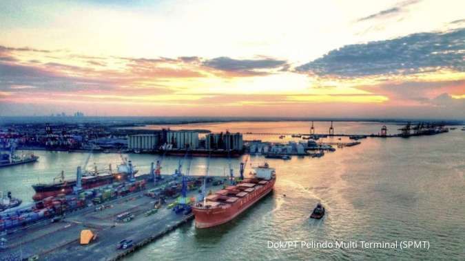Pelindo Multi Terminal Layani Ekspor 10.000 Ton Cangkang Sawit ke Jepang
