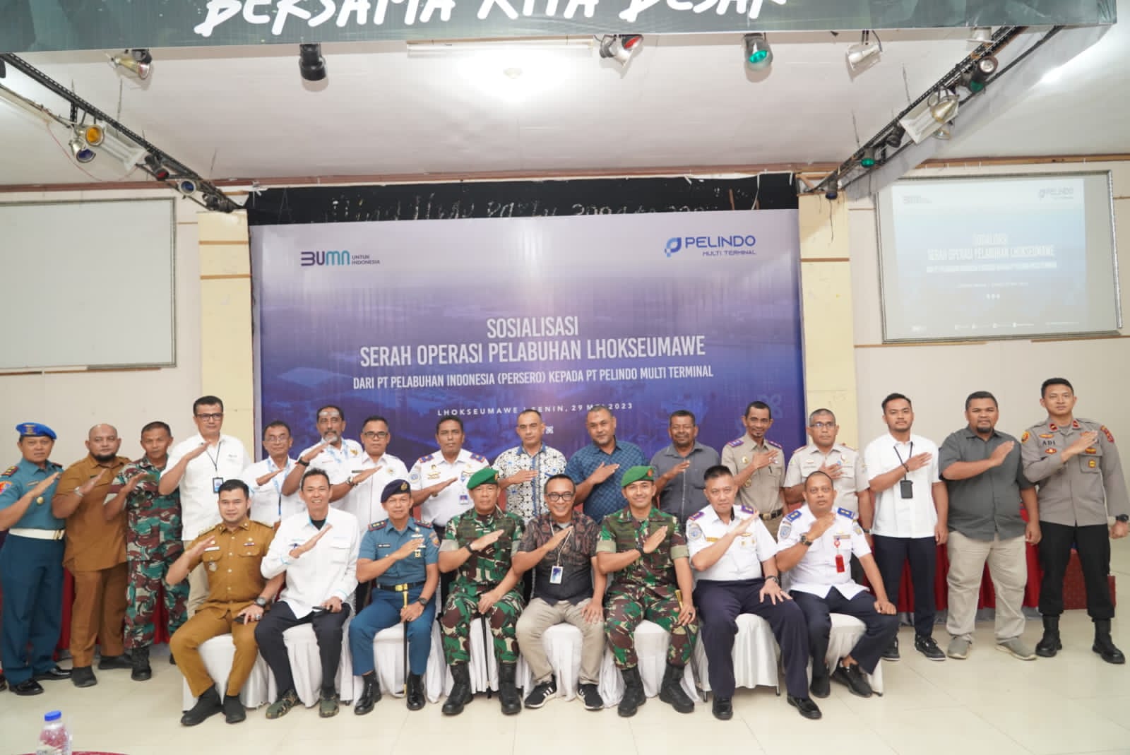 PT Pelabuhan Indonesia Sosialisasi Operasi Pelabuhan Lhokseumawe