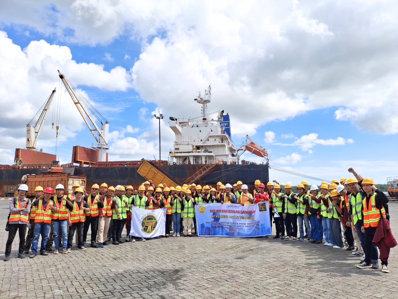 Pelindo Multi Terminal Terima Kunjungan Mahasiswa UNIKA St. Thomas