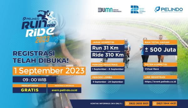 Peringati 2 Tahun Merger, Pelindo Gelar Pelindo Run And Ride