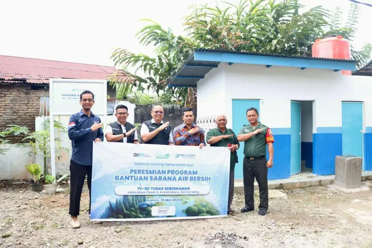 SPMT Bangun Sumur Bor dan Sanitasi Layak untuk TK-SD