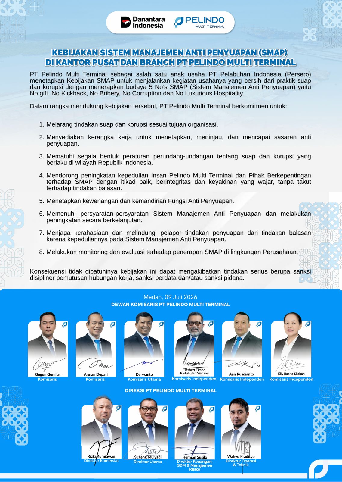 Kebijakan SMAP PMT